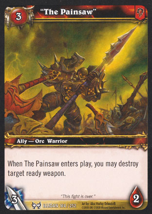"The Painsaw"