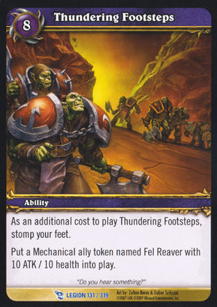 Thundering Footsteps