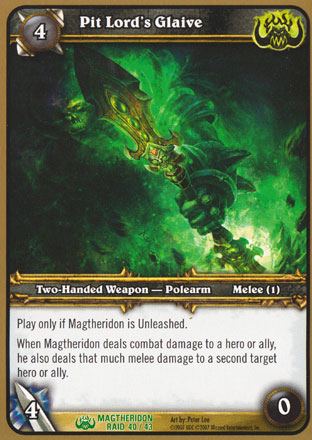 Pit Lord's Glaive